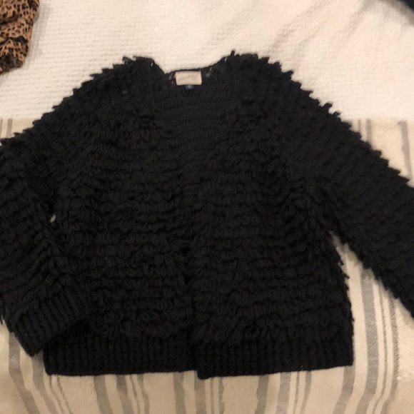 Fluffy woven jacket - Picture 1 of 2